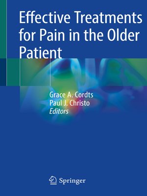 cover image of Effective Treatments for Pain in the Older Patient
